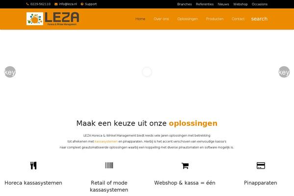 Zephyr theme site design template sample