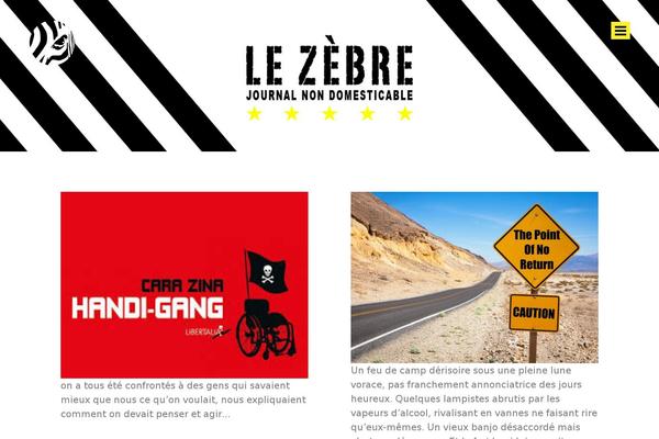 Ness theme site design template sample