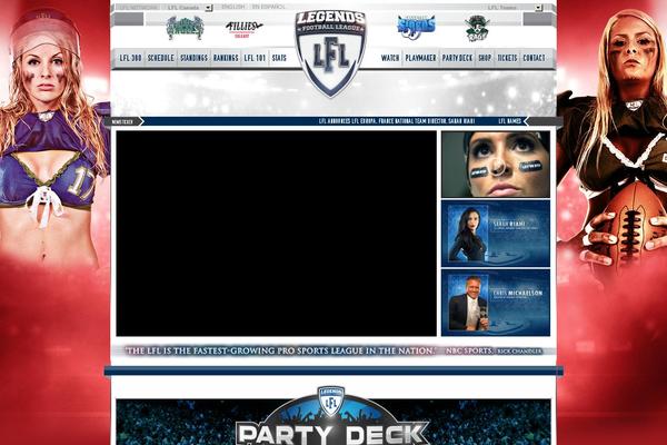 The-league theme site design template sample
