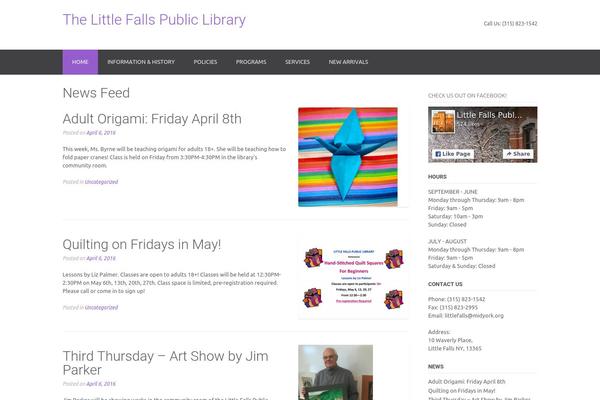 Weaver theme site design template sample