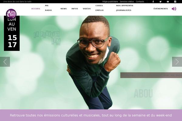 Burst theme site design template sample
