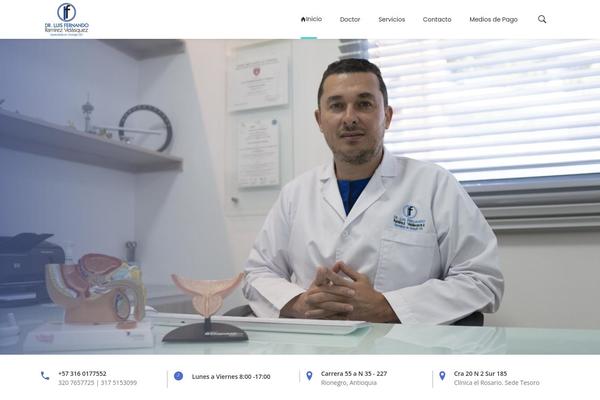 MediClinic theme site design template sample