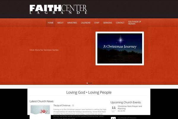 Churchope theme site design template sample