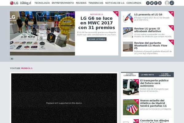 lgblog.cl site used Lgblog