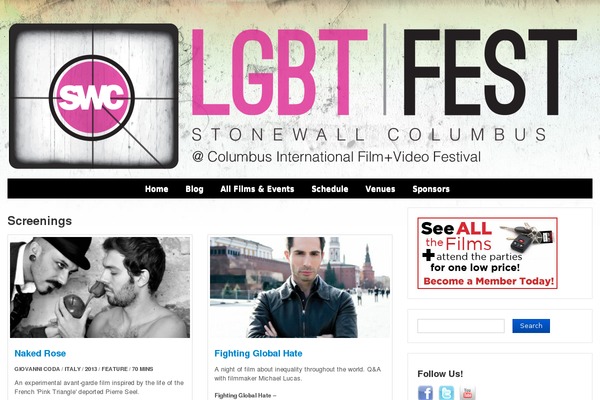 lgbtfest.org site used Gala-foundation