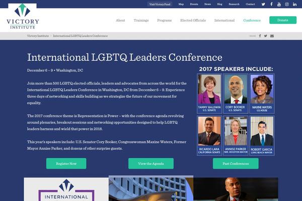 lgbtleaders.org site used Socialdriver