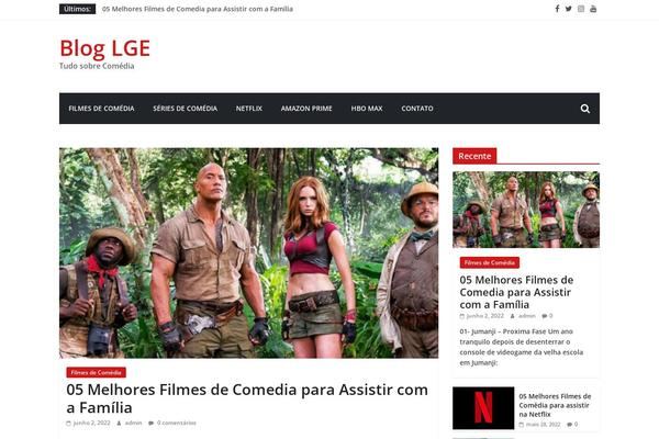 ColorMag theme site design template sample