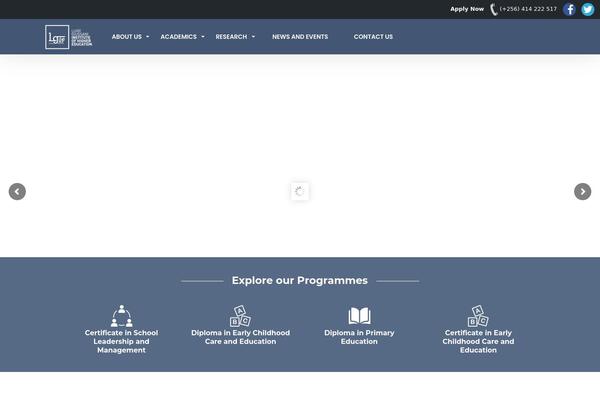 Site using Speed Contact Bar plugin