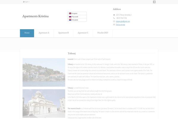Site using WP Excel CMS plugin