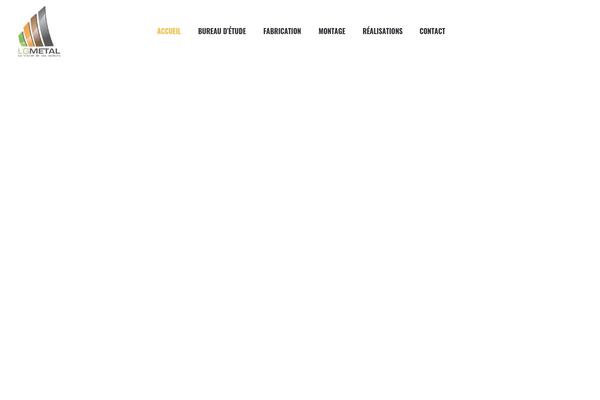 TheBuilt theme site design template sample