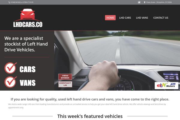 lhdcars.co site used Accesspress_parallax_pro