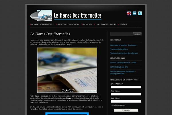 Simploblack theme site design template sample