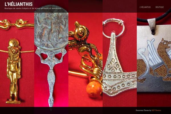 Panaroma theme site design template sample