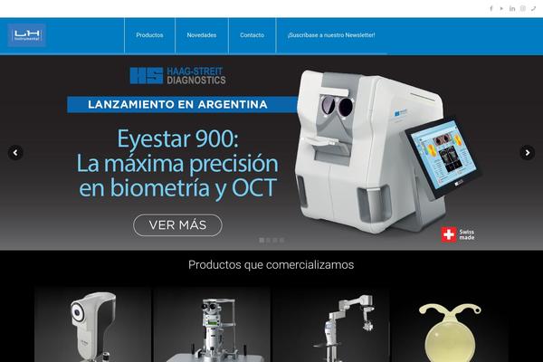 lhinstrumental.com.ar site used Lh-instrumental