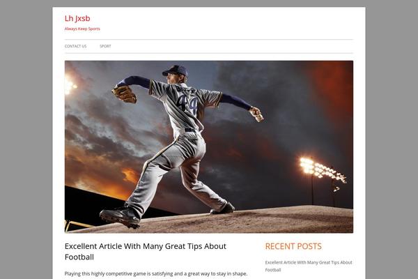 Tiny Framework theme site design template sample