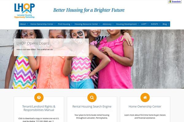 Intuition theme site design template sample