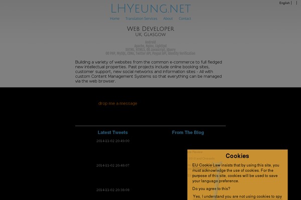Site using Better WordPress Recent Comments plugin