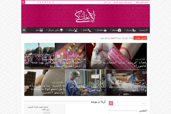 Site using Facebook Like Box plugin