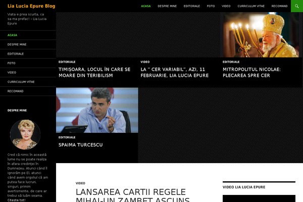 Chic Lite theme site design template sample