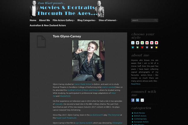 Fast Blog theme site design template sample