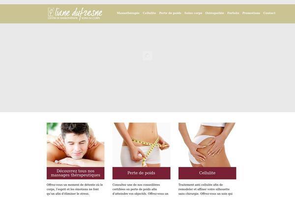 lianedufresne.com site used Justshop