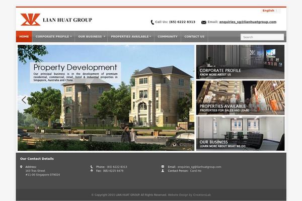 Maintheme theme site design template sample
