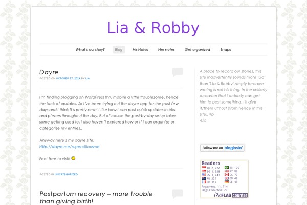 Forever theme site design template sample