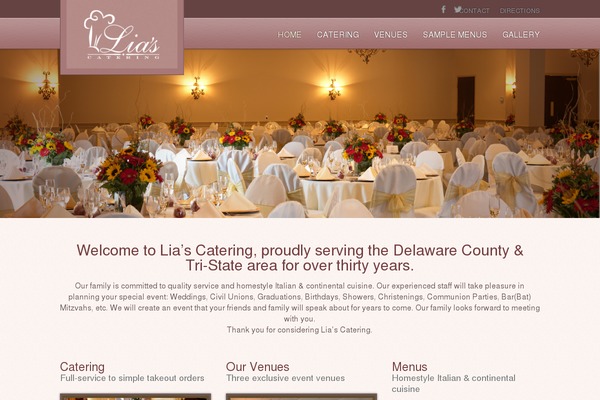Gourmet theme site design template sample