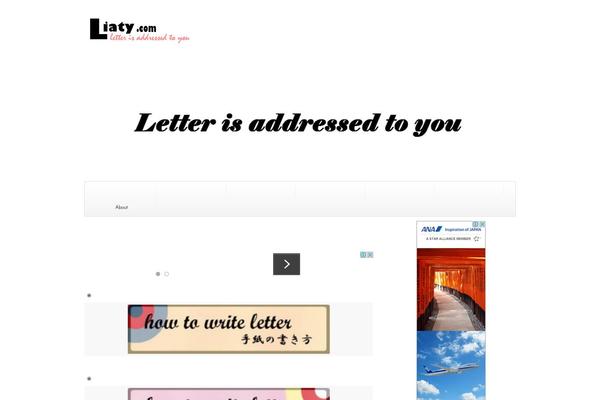 Affinger2 theme site design template sample