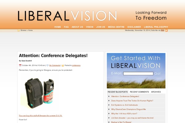liberal-vision.org site used Mxhost