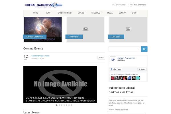 NativeChurch website example screenshot