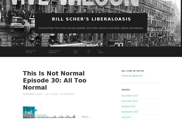 Hemingway theme site design template sample