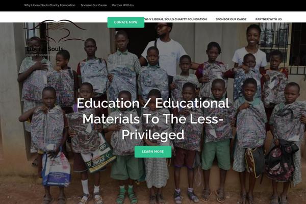 liberalsoul.org site used Benevolent