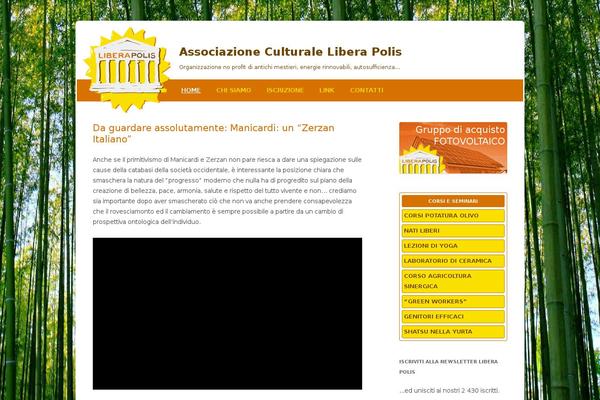 Site using Really Simple Share plugin