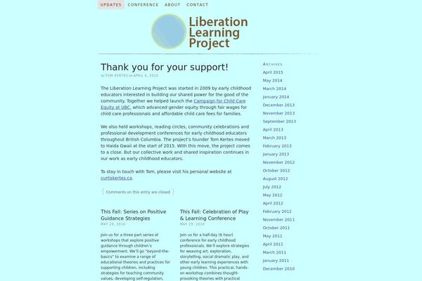 Thesis_182 theme site design template sample