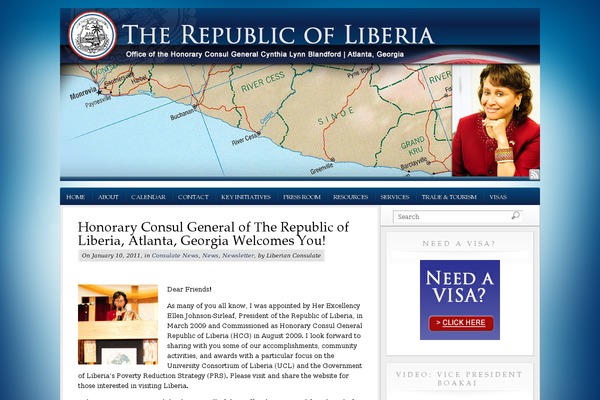 WhiteHouse theme site design template sample