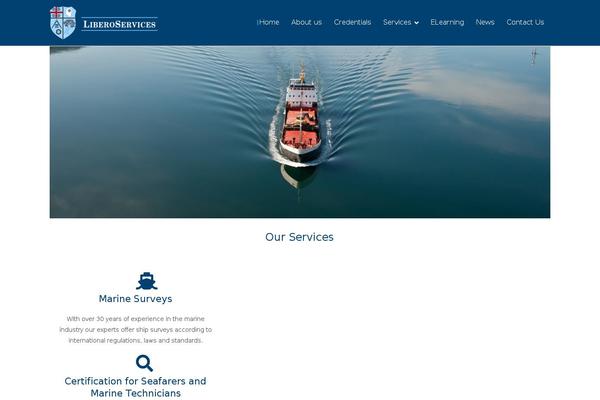 Zakra theme site design template sample