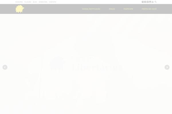 Liberty theme site design template sample