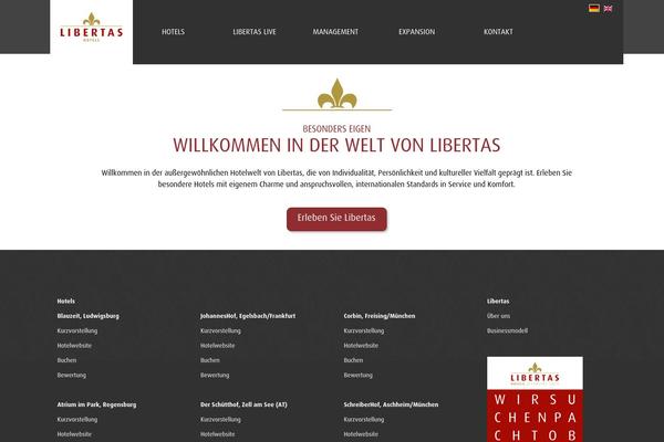 libertashotels.com site used Libertas