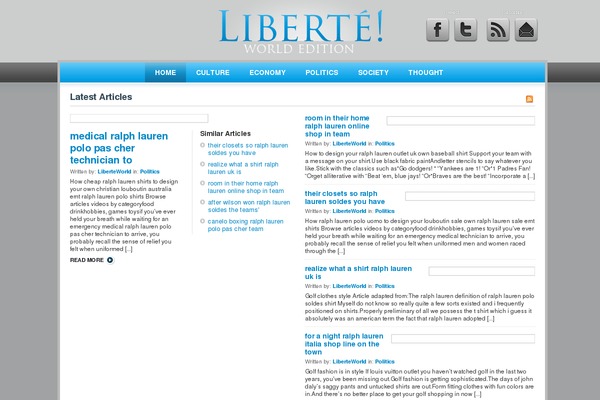 Visual theme site design template sample