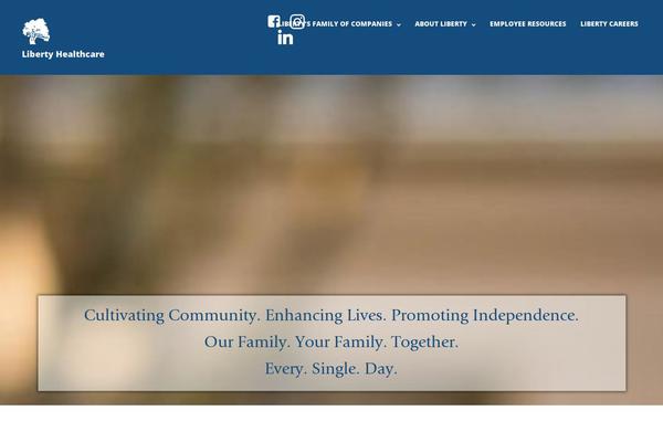 Colibri WP theme site design template sample
