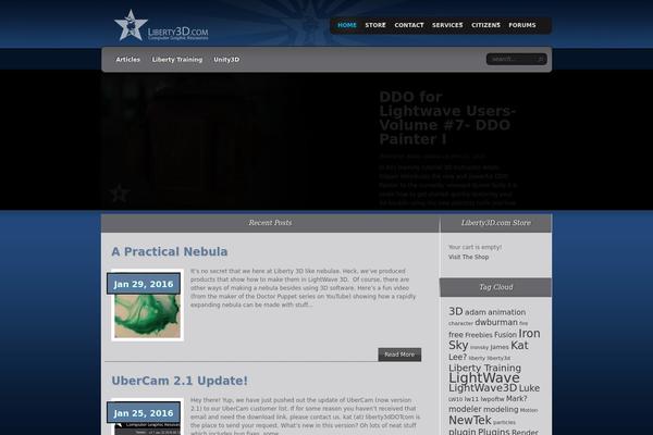 Site using Featured Content Gallery plugin