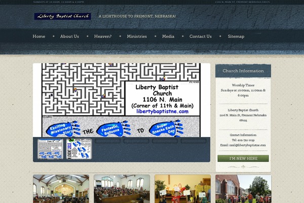 Ezekiel theme site design template sample