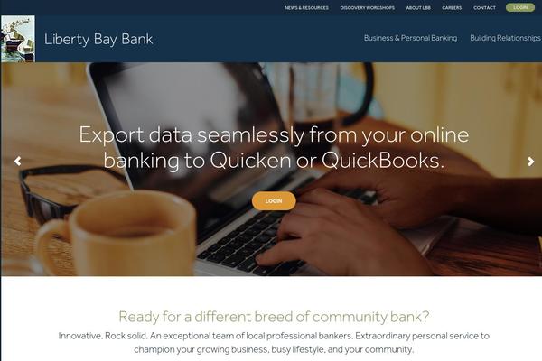 libertybaybank.com site used Liberty-bay-bank
