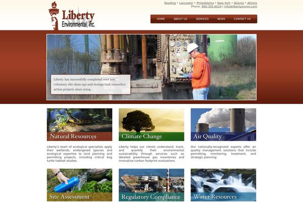 libertyenviro.com site used Libertyenvironmental