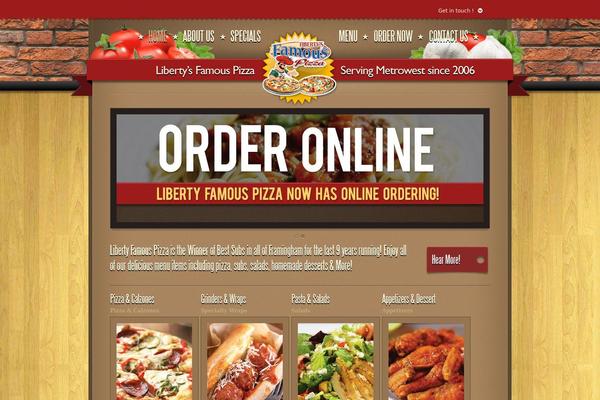 Adora theme site design template sample