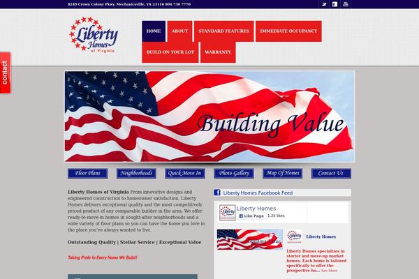 BUILDER theme site design template sample