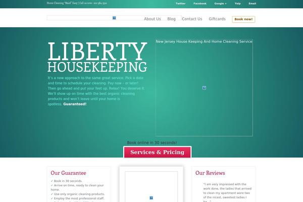 Sterling theme site design template sample