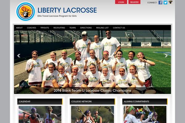 Liberty theme site design template sample