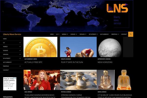 Site using Bitcoin News Feed Widget plugin